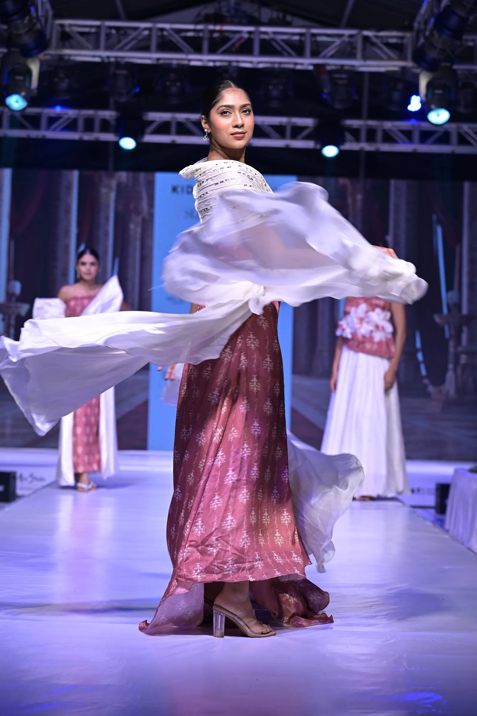 Runway look by Hindhushree at Sutradhar 2025