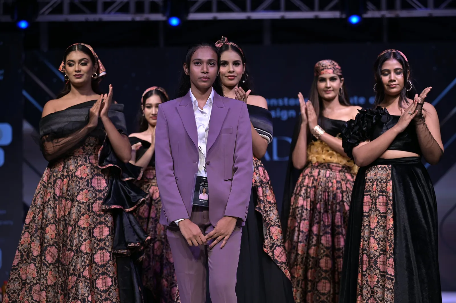 The Lavanya S collection on the Sutradhar 2025 runway
