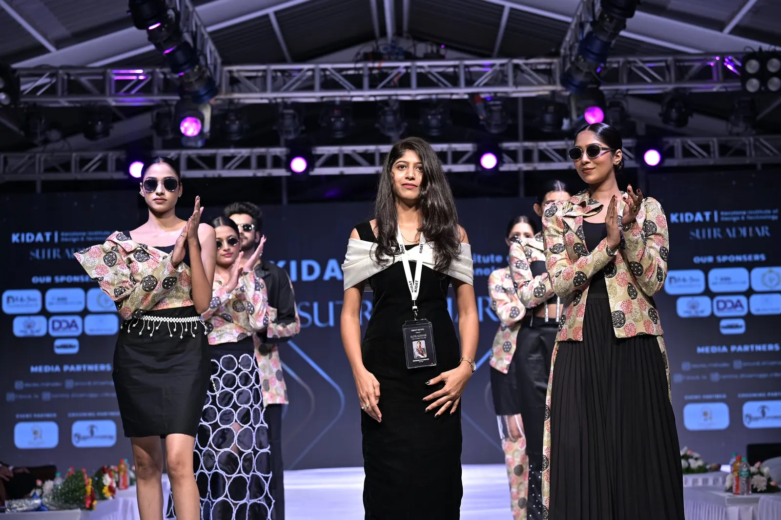 The Sahana collection on the Sutradhar 2025 runway