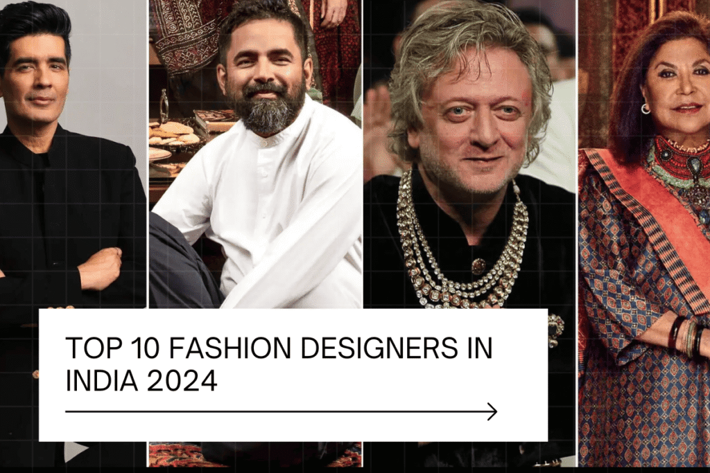 top 10 fashion designers in india 2024